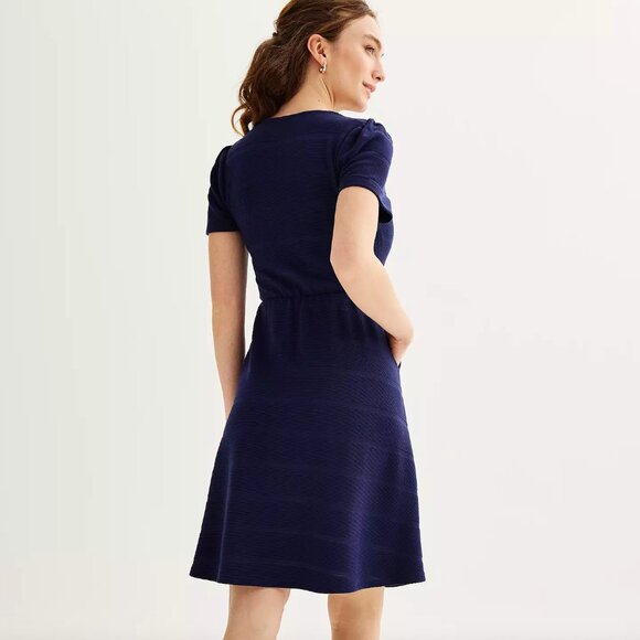 Draper James Short Sleeve Knit Tee Mini Dress | Size Small | Great Condition - Picture 2 of 6